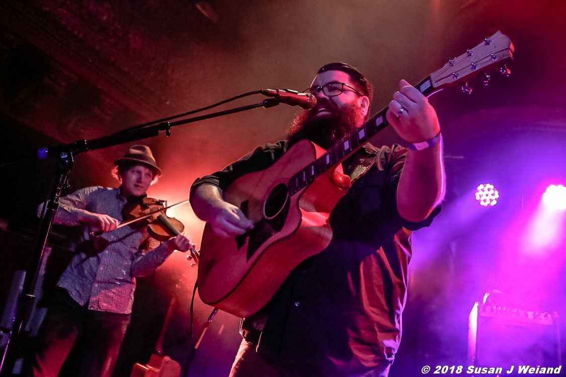 Jimbo Scott and Ben Anderson of the Jimbo Scott String Trio